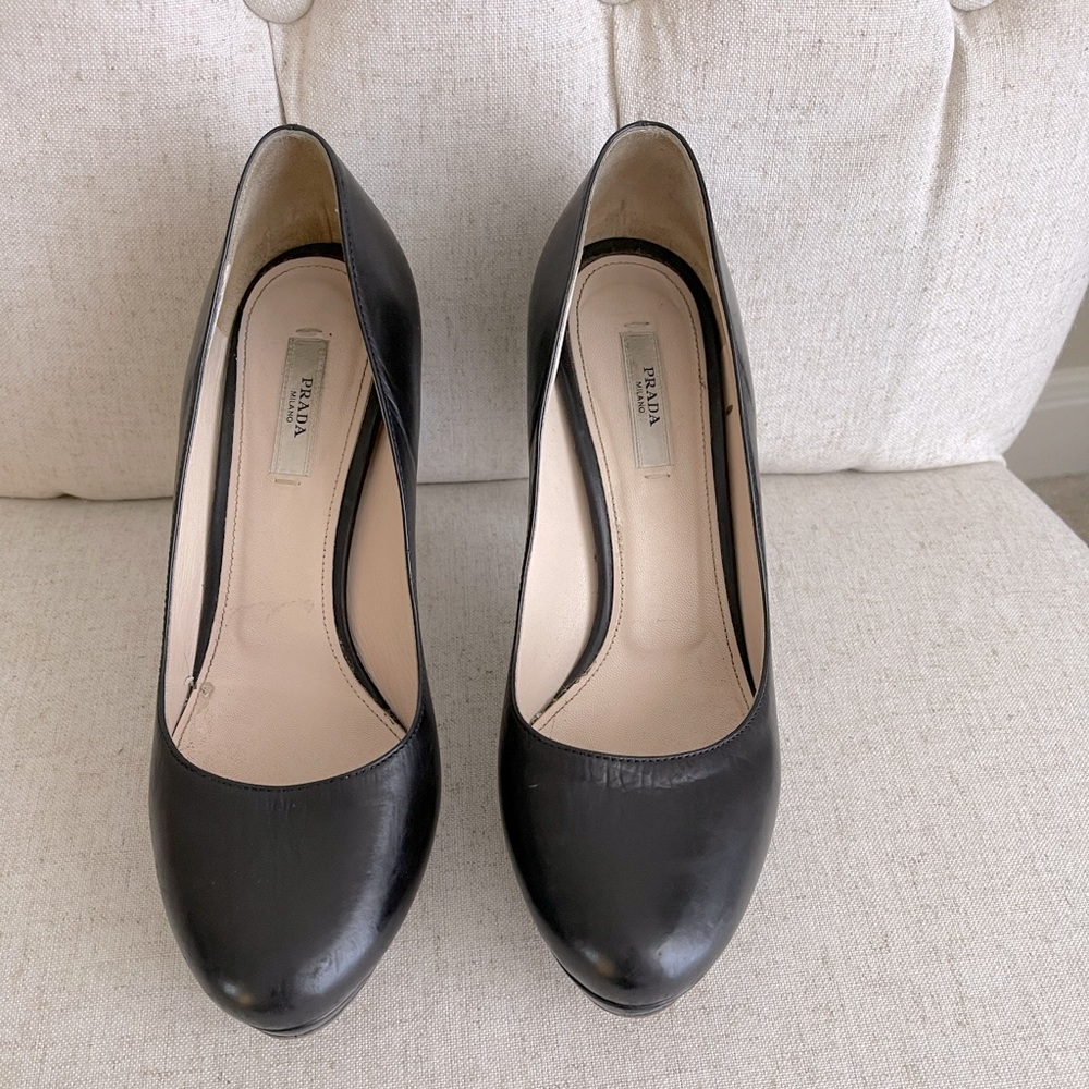 Prada Leather Heels